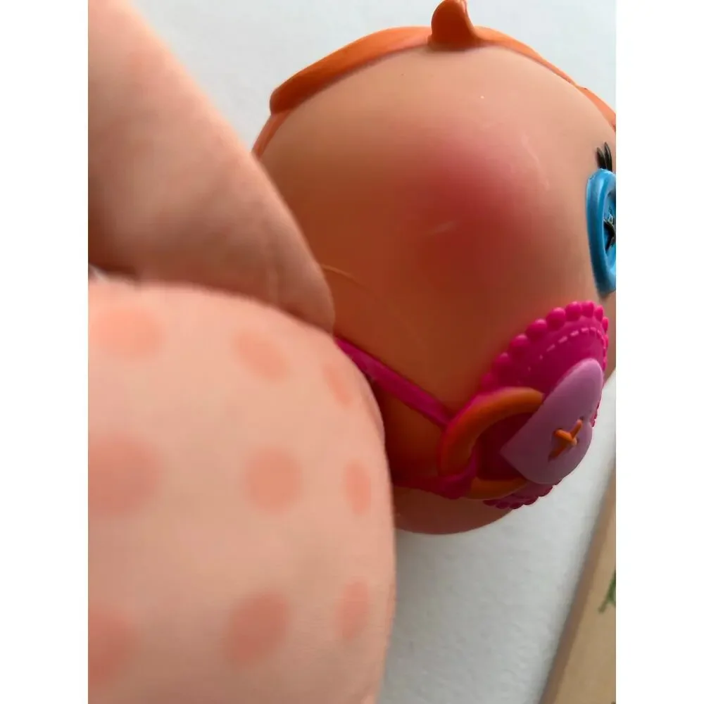 Lalaloopsy Babies Bea Spells A lot 11” Plush Doll & Specs A lot  8” Doll